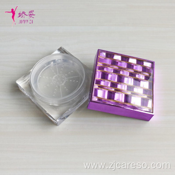 newly Cosmetic Jar Powder Jar with Top Lid